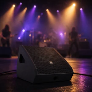 Monitor sobre un escanario